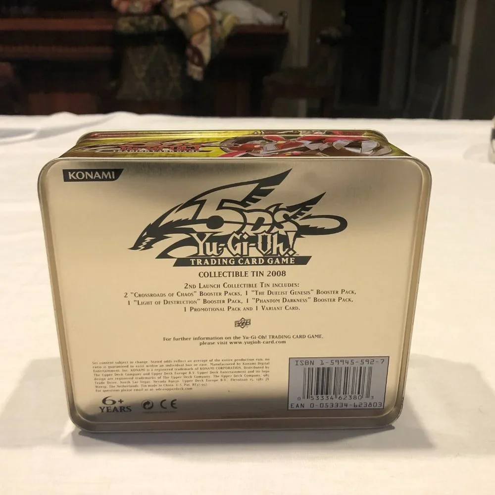 Yu-Gi-Oh Turbo Warrior Collectible Tin